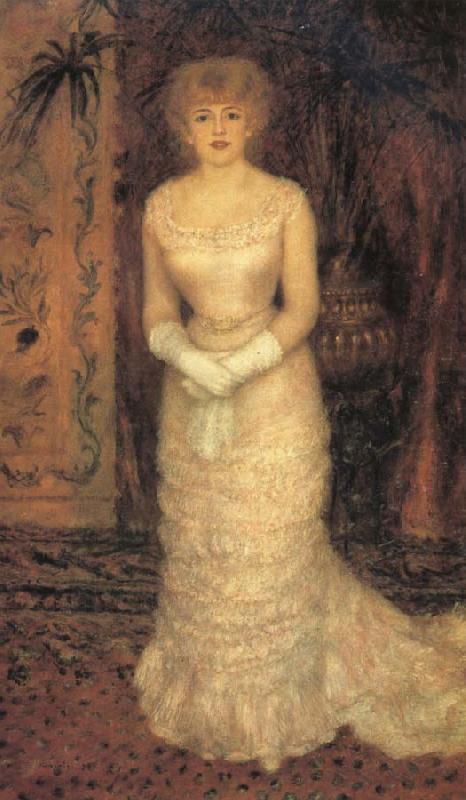 Pierre Auguste Renoir Portrait of the Actress Jeanne Samary France oil painting art
